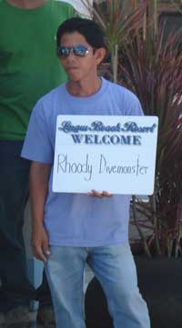 Rhoody is welcome on Bohol
