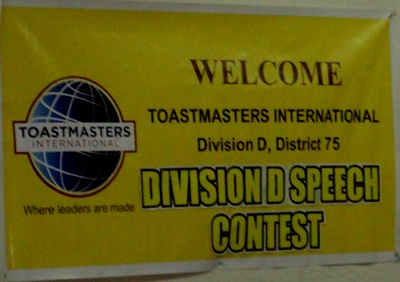 Bacolod - Toastmaster Division D Speech Contest