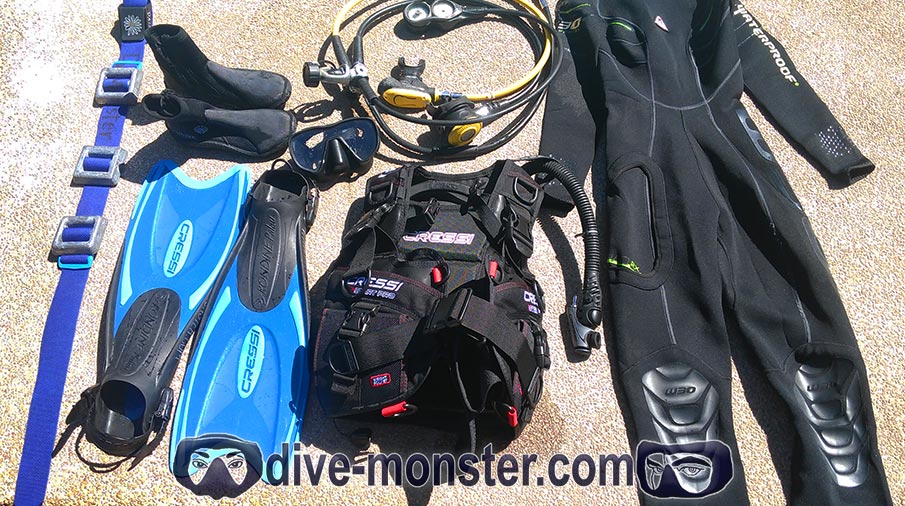 Cressi Comanche Rail Cressi Professional Scuba Diving Equipment