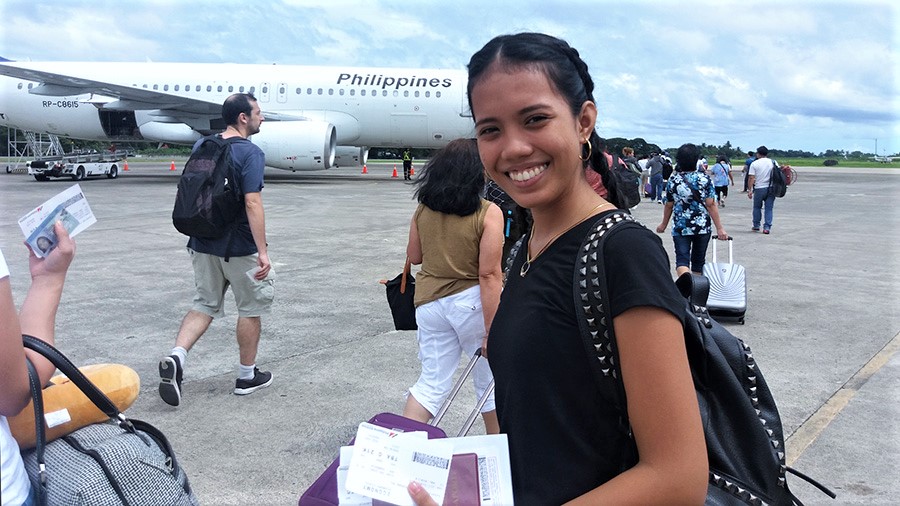 Daisy - Hong Kong Trip - Dumaguete Airport