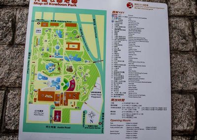 Hong Kong Kawloon Park Map