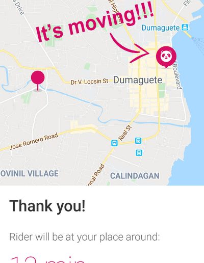 foodpanda delivery - first order - 13 mins