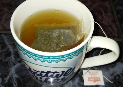 Day 4 Breakfast – hot tea