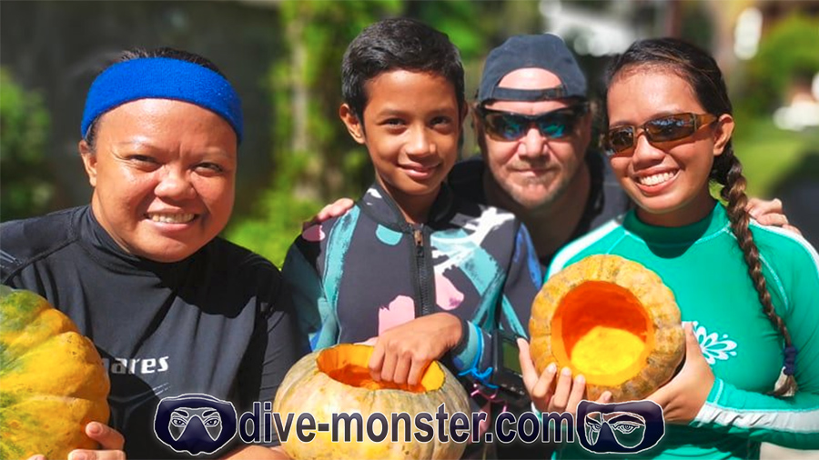 Dive Monsters - Pumpkin Carving Crew