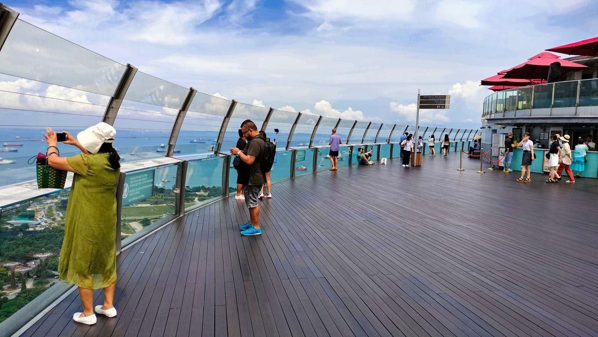Marina Bay Sands SkyPark - Observation Deck at Marina Bay Sands